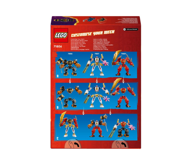 LEGO Ninjago 71806 Mech żywiołu ziemi Cole’a - 1202683 - zdjęcie 6